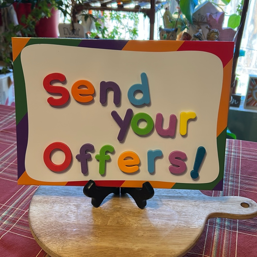 Offers Are Always Welcome 😊 Send your offer and I will ship right away 💌📪